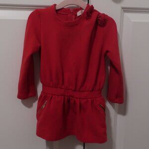 Lili gaufrette red dress Size 2